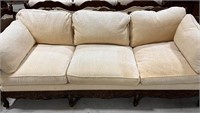 French Ladderback Provincial Style Sofa