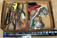 Razor knife, Pliers & Misc. tools