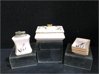 Vintage Lighter & Ashtray Set