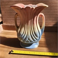 Vintage Pottery Mardi Gras Vase - marked USA 48-9