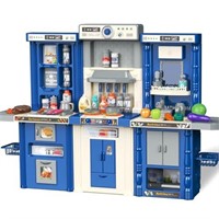 Kids Kitchen playset -Play Kitchen for Kids Ages 4