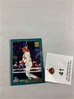 Mark McGwire St Louis Cardinals Topp baseball card