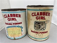 2-Clabber Girl Tins