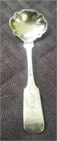 "Wyman & Huntington" Coin Silver Salt Spoon