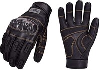 Vgo 2Pairs Full Finger Motorcycle Gloves,
