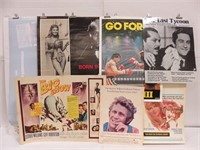 1960s-1980s Half Sheet Poster & More Lot of (8)