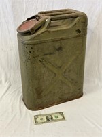 U.S. Military Metal Gas Jerry Can