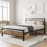 JURMERRY Full Size Metal Bed Frame