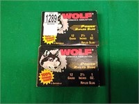 Wolf power rifled slug 12gauge, 2 3/4", 1oz, 5