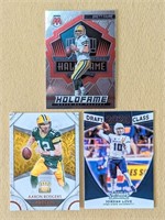 Packers Favre Holofame Rodgers Crown SP Love Draft