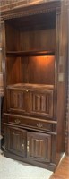 Wooden Bar Unit with Lights