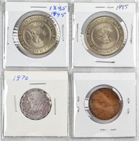 (4) COMMERATIVE COINS MIX
