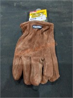 Tough Working Gloves Size L Brown