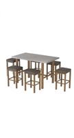 $996.00 (NEW) Allen + Roth - Channing, 7 Piece