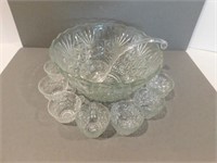 Vintage Punch Bowl Set