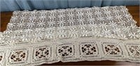 Vintage Crocheted Table Runners