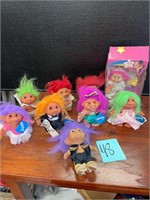 VTG troll dolls lot 1 NOS