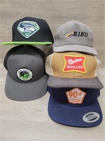 (5) Trucker/Snapback Hats