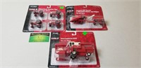 Various Case IH Implements, Ertl, NIB