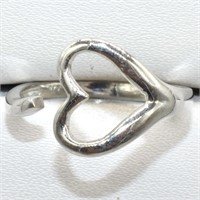 $150 Silver Heart Ring