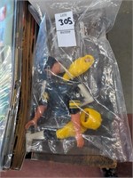 Plastic Steelers player (rubber band doll)