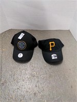 Pirates and Steelers ball caps NWT