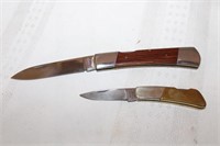 2 Ka-Bar Pocket Knives (See Desc)