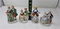 Occupied Japan Victorian Porcelain Figurines