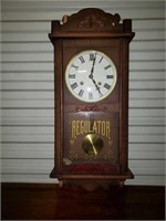 Vintage Korean Regulator Wall Clock