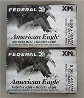 (40) Rounds of Federal 5.56x45mm Ammo