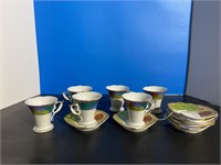 Tea cups and saucers set of 6