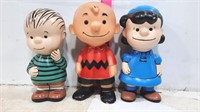 3 - Charlie Brown Figures