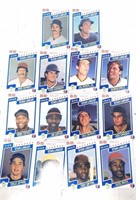 14 - 1987 M&M Baseball Cards, Pucket, Ripken, Bret