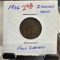 1906 INDIAN HEAD PENNY CENT