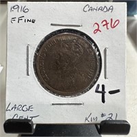 1916 LARGE CENT COIN
