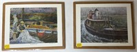 Two Maritime Prints by Steve Elswick (2007)