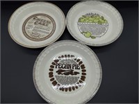 Royal China Pie Plates : Pecan Pie, Apple Pie,