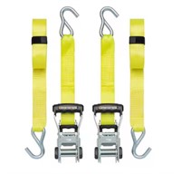 2Pk SmartStraps 14ft Ratchet Tie Downs