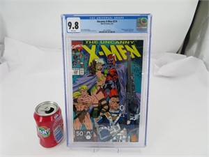 Uncanny X-Men #274 , comic book gradé CGC 9.8