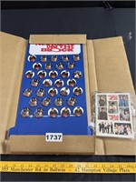NOS New Kids on the Block Pins & Stickers