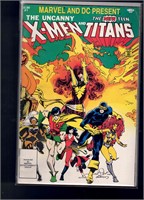 The Uncanny X-Men and the New Teen Titans #1A