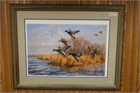 DUCKS UNLIMITED "AS GOOD AS HOME" FRAMED PRINT BY