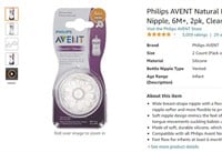 Philips AVENT Natural Baby Bottle Nipple, Fast Flo