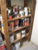 Contents of Shelves - Paint