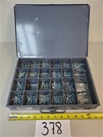 Assorted Screws with Klein Tools Metal Case