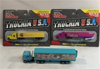 Lot Of 3 Semi Truck Toys