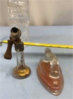 Antique 1930's Doll Size Candlestick Glass