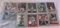 Lot of 10 baseball cards