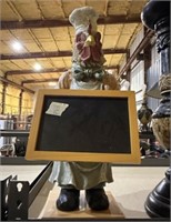 Rooster Resin Chalk Board
