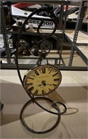 Decorative Rivalt and Giroux Battery Clock